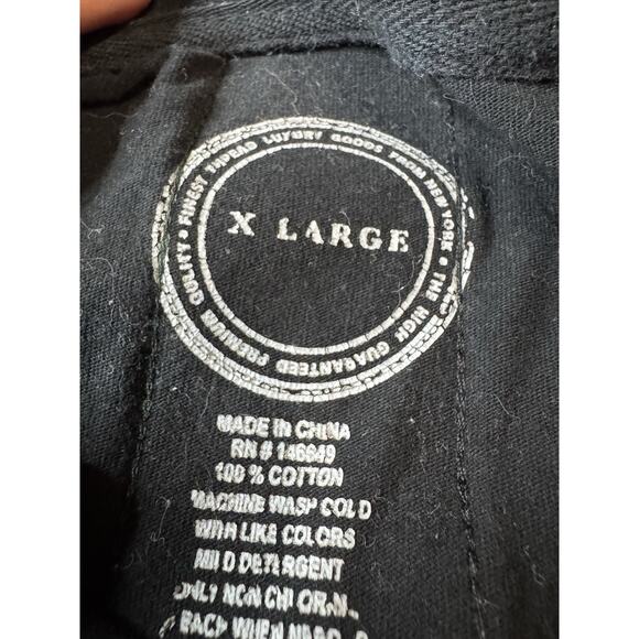 Maxi Milian unisex size XL stash pocket Black Pullover Hip Hop Shirt - Picture 3 of 7